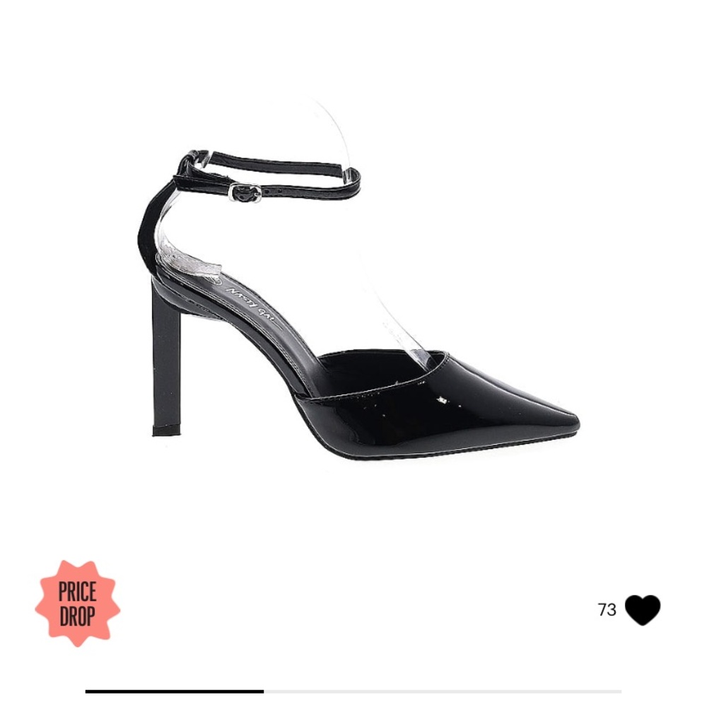 Black Kitten Heel by Nasty Gal